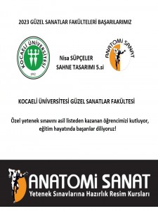 Özel Yetenek Sınavına Hazırlık Resim Kursu